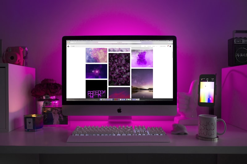 Minimal Laptop Workspace
