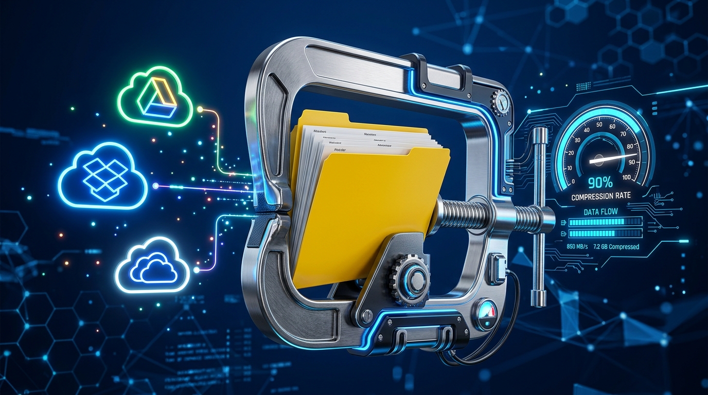 WinZip Portable: Advanced Cloud Sync and ZSTD Compression Performance
